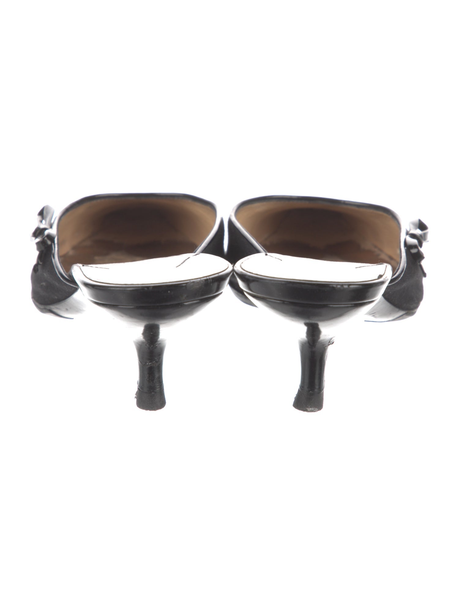 Chanel Vintage Interlocking CC Logo Mules